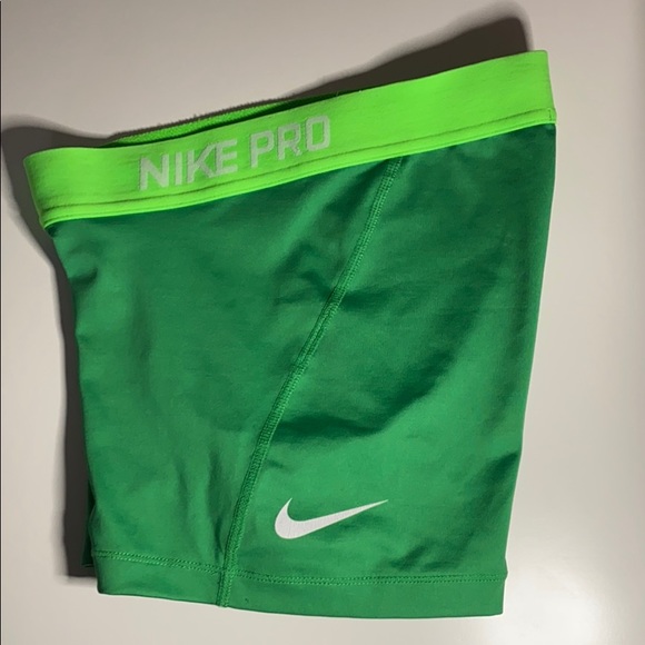 Nike Pants - Green Nike Dri-fit athletic shorts